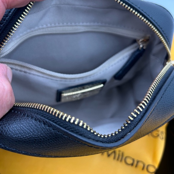 Women's Valentino by Mario Babette bonbon Leather Crossbody bag made in Italy - Picture 12 of 16